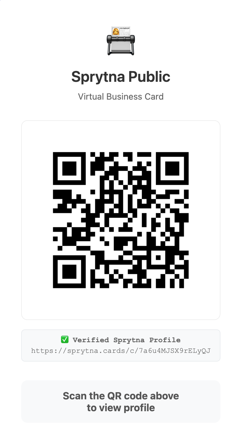 Sprytna Public Profile